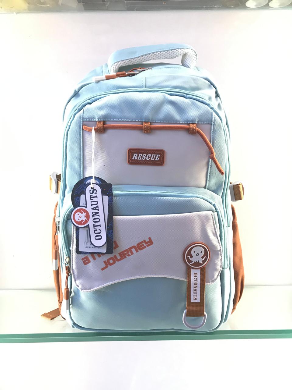 17-Inch Korean Style Backpack – Blue Colour