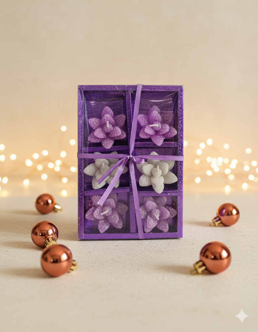 "Emerald Glow Floating Candles"