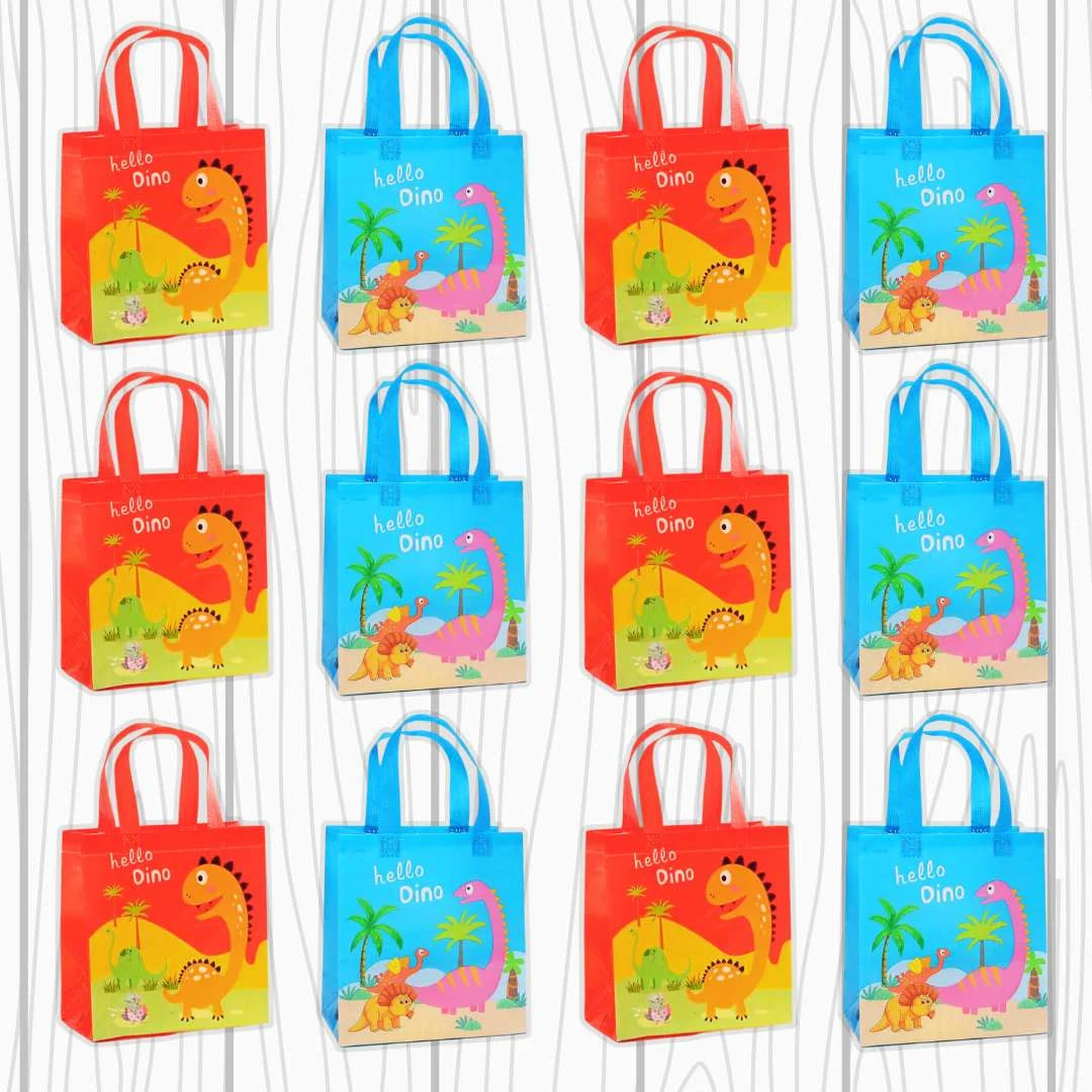 Multi-Purpose Reusable Hand-Carry Bag – Dino Theme Gifting Bags for Return Gifts