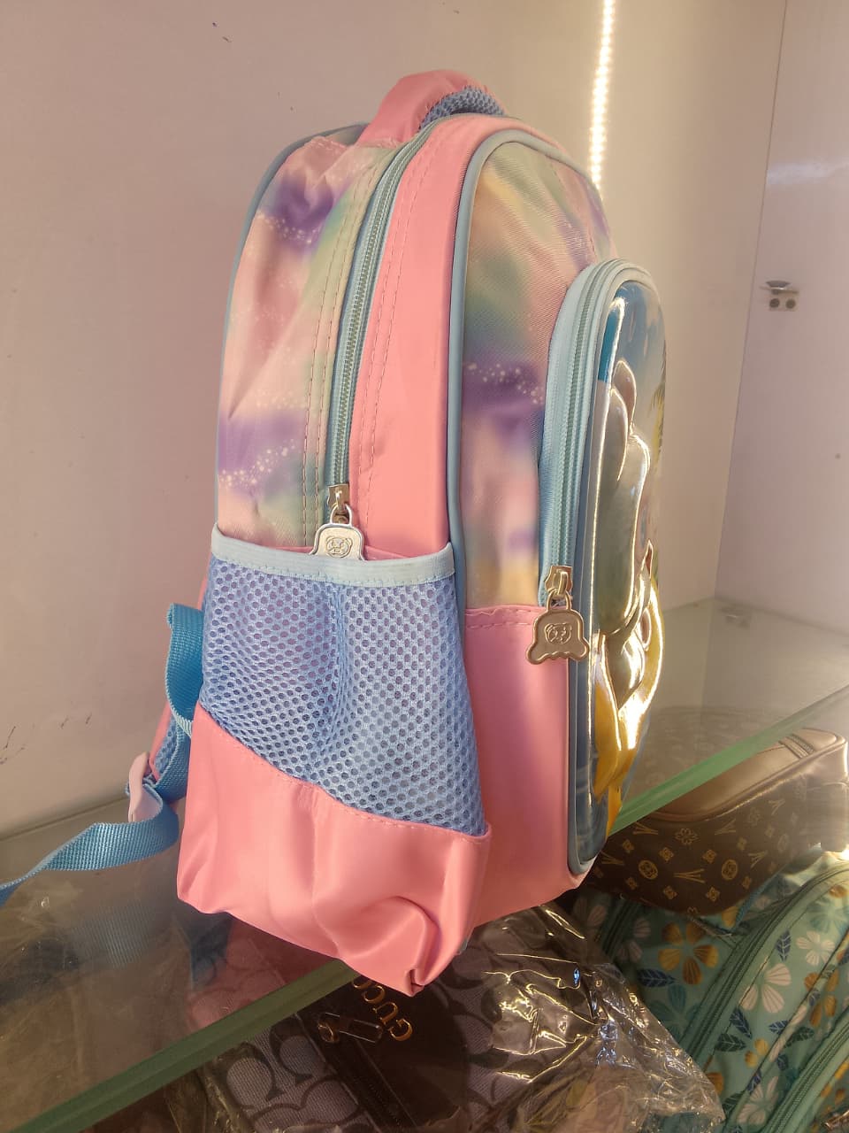 14-Inch Labubu Doll Design School Bag