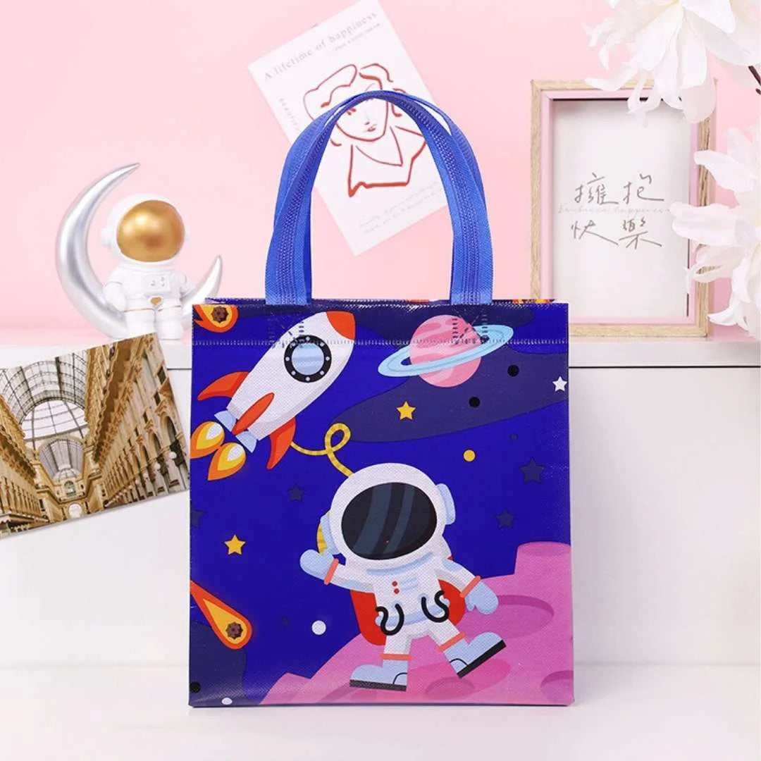 Multi-Purpose Reusable Hand-Carry Bag – Astronaut Theme Gifting Bags for Return Gifts